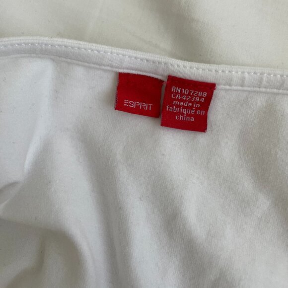 y2k white ruffle tank top - Picture 3 of 3